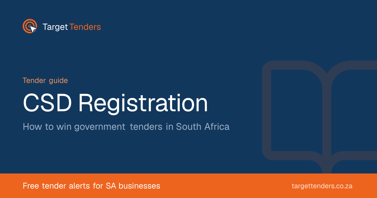 CSD Registration: How to Register on the Central Supplier Database ...